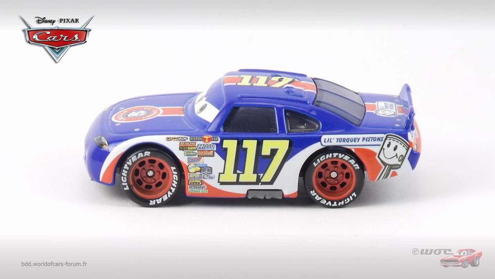 Misti Motorkross - (2017 - Cars 2017) PISTON CUP (11) toy car collectible - Main Image 4