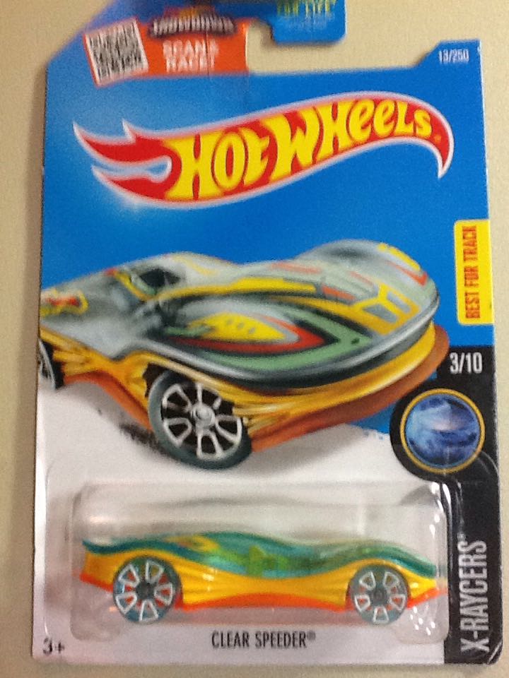 Clear Speeder - X-RAYCERS toy car collectible - Main Image 1