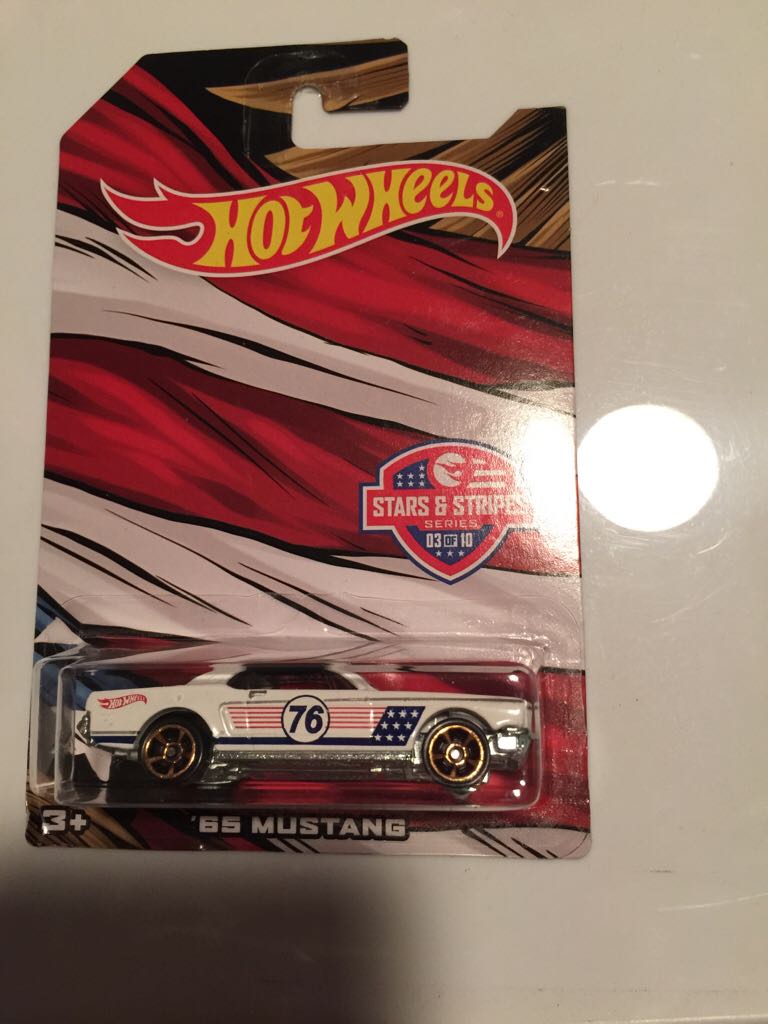 65 Mustang - 2016 Stars And Stripes toy car collectible - Main Image 1