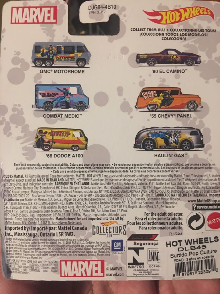’55 Chevy Panel - Superhero Series toy car collectible - Main Image 2