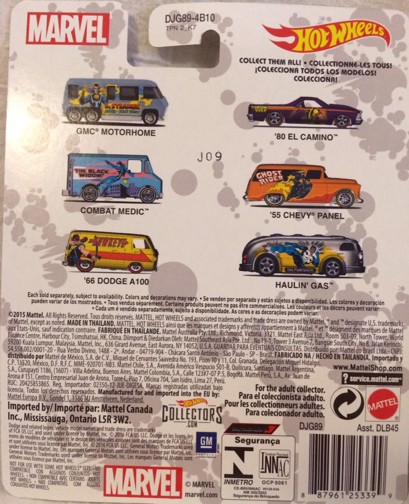 ’66 Dodge A100 - Superhero Series toy car collectible - Main Image 2