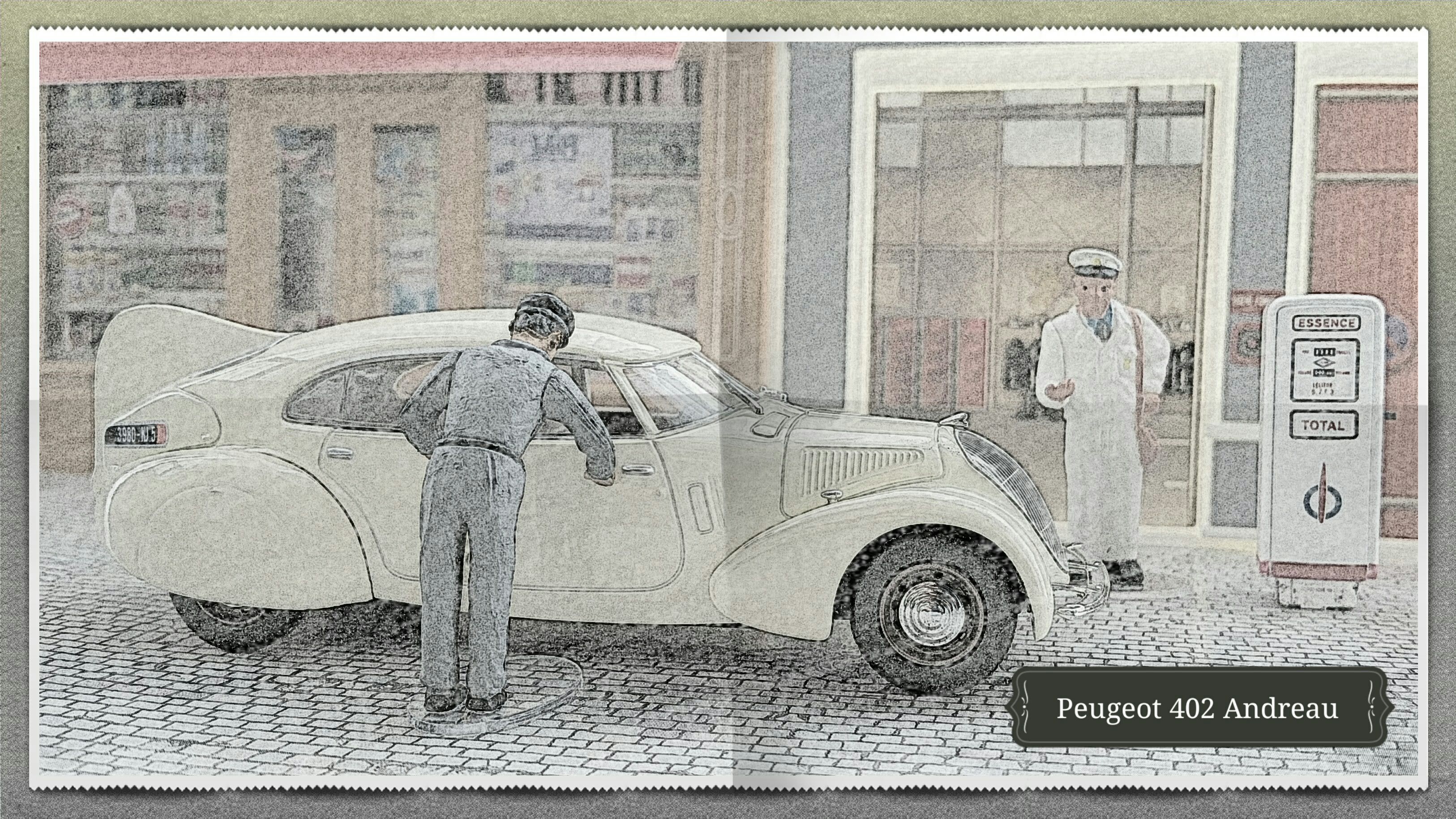 Peugeot 402 Andreau - Collection Peugeot toy car collectible - Main Image 2