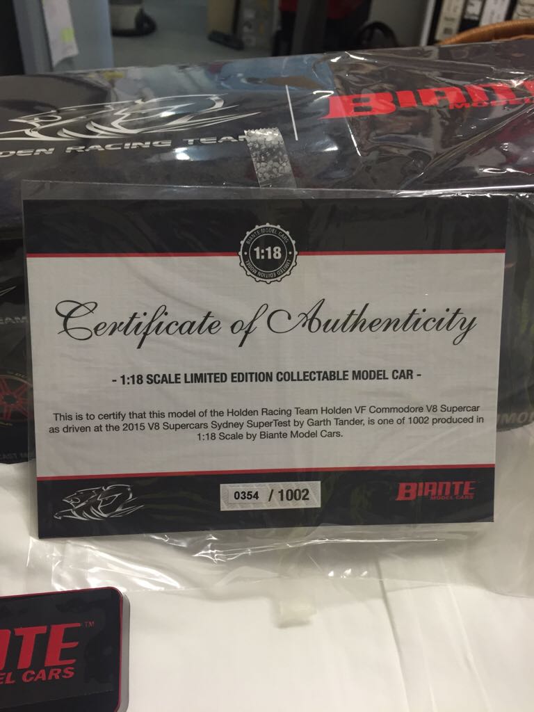 Biante - HRT toy car collectible - Main Image 2