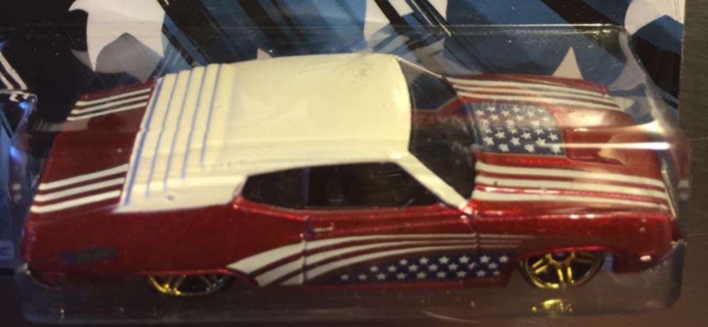 Ford Torino 1970 - HW Stars & Stripes Series toy car collectible - Main Image 2