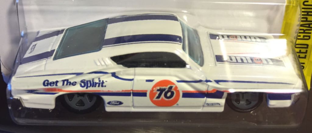 Ford Torino Talladega 1969 - HW Speed Graphics toy car collectible - Main Image 2