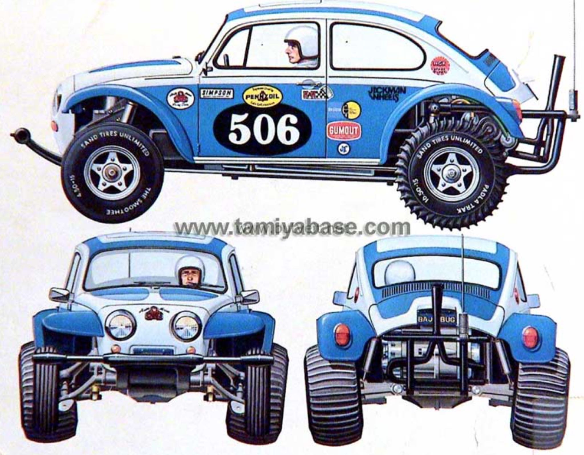 Sand Scorcher - Tamiya RC toy car collectible - Main Image 2