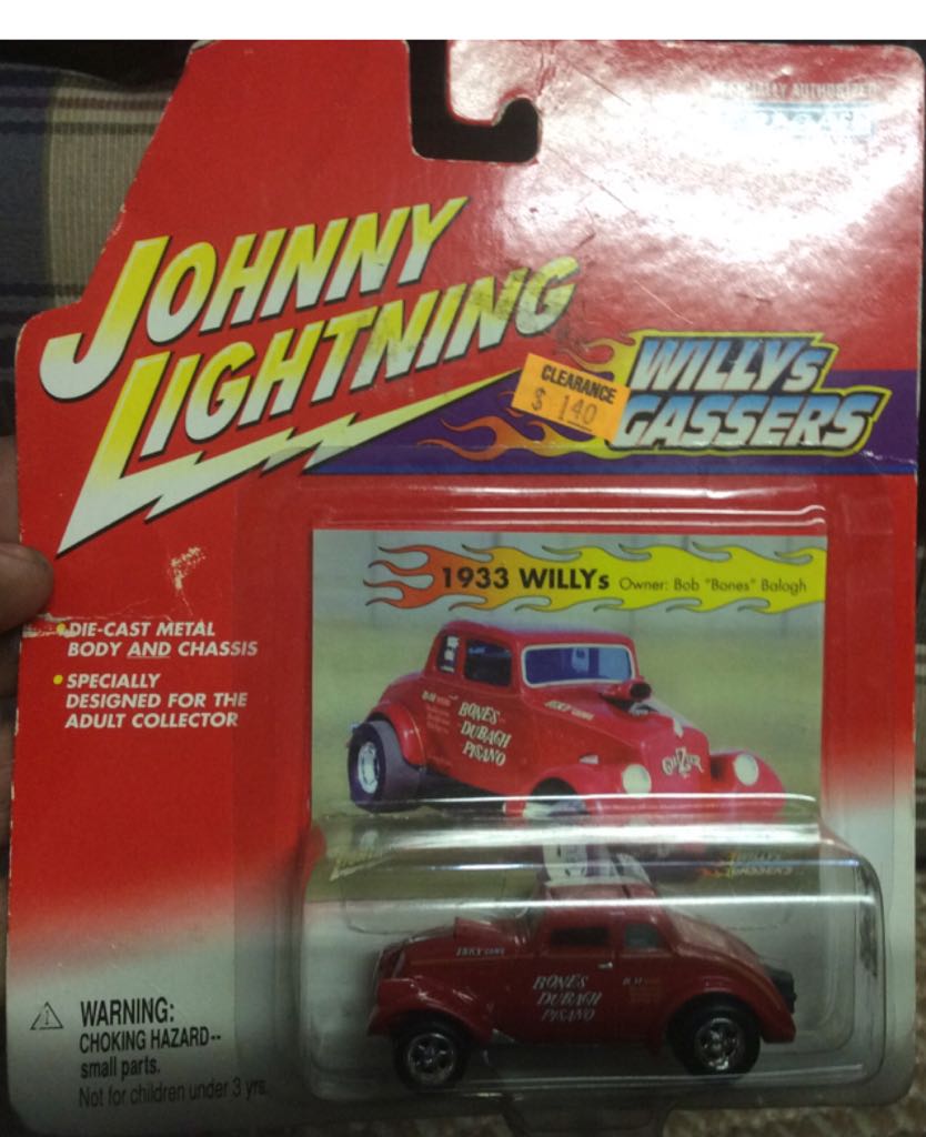 Bones Dubagh Pisano 33 Willys  toy car collectible - Main Image 2