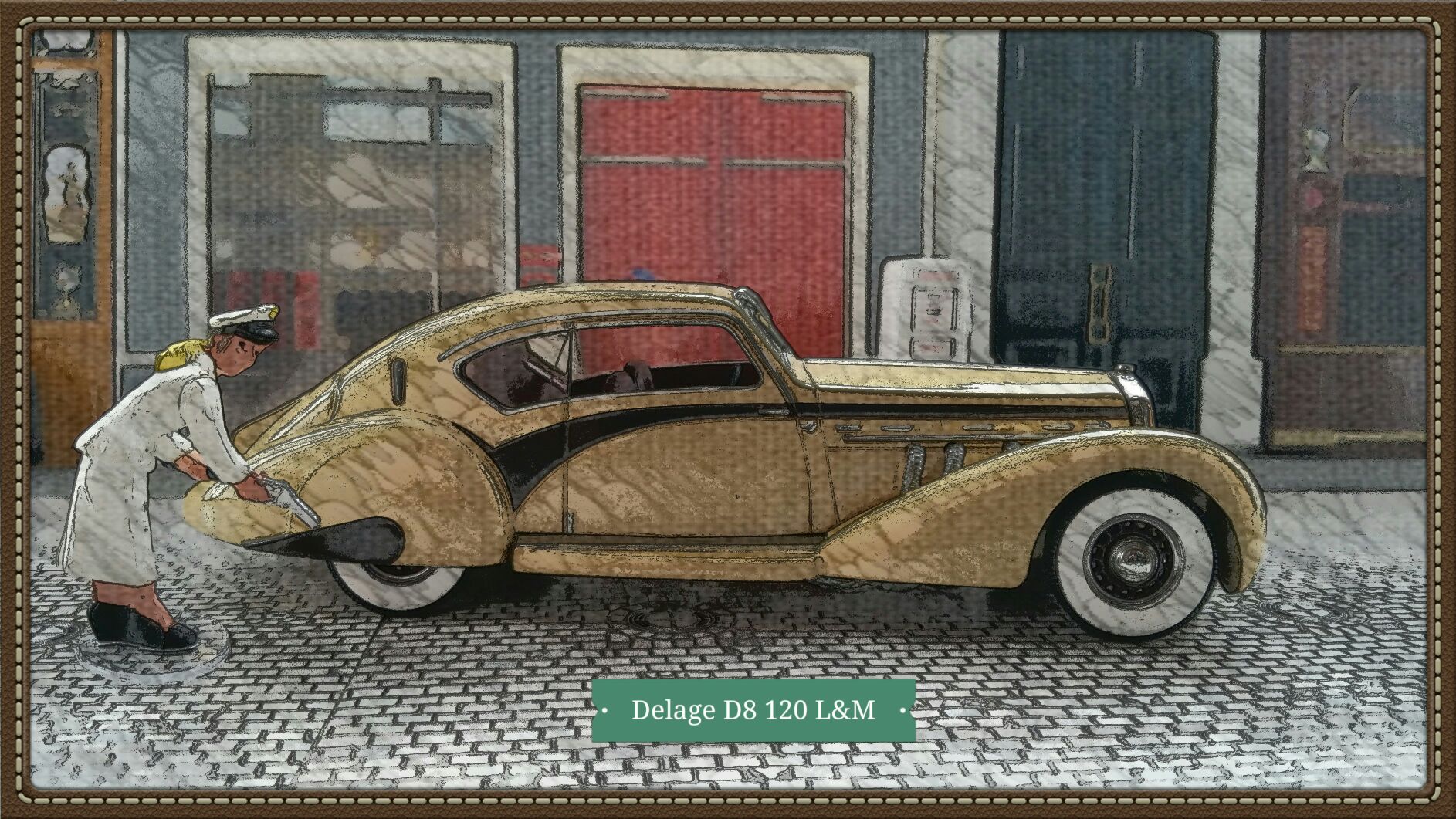 Delage D8 120 L&M - Voitures classiques toy car collectible - Main Image 2