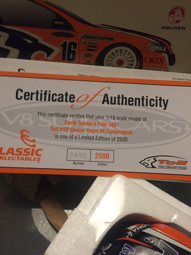 Classic Carlectables  - Toll HRT toy car collectible - Main Image 2