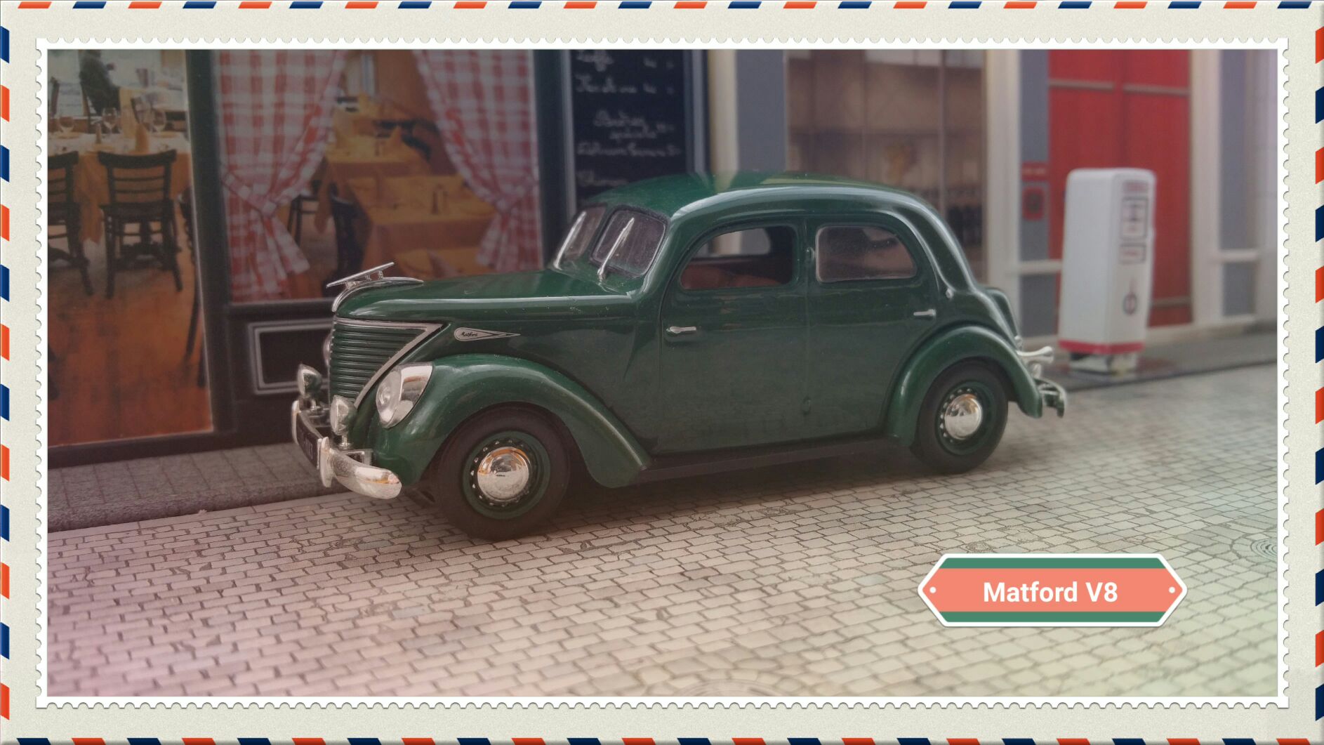 Matford V8 - Voitures françaises classiques toy car collectible - Main Image 2