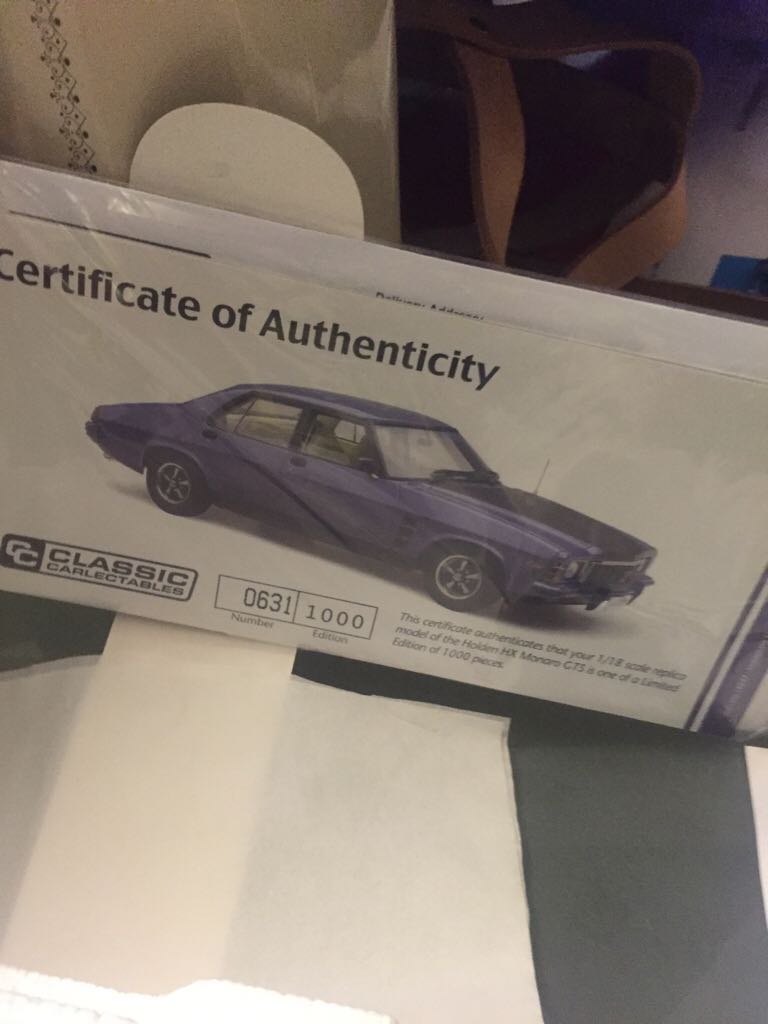 Classic Carlectables  - GTS toy car collectible - Main Image 2