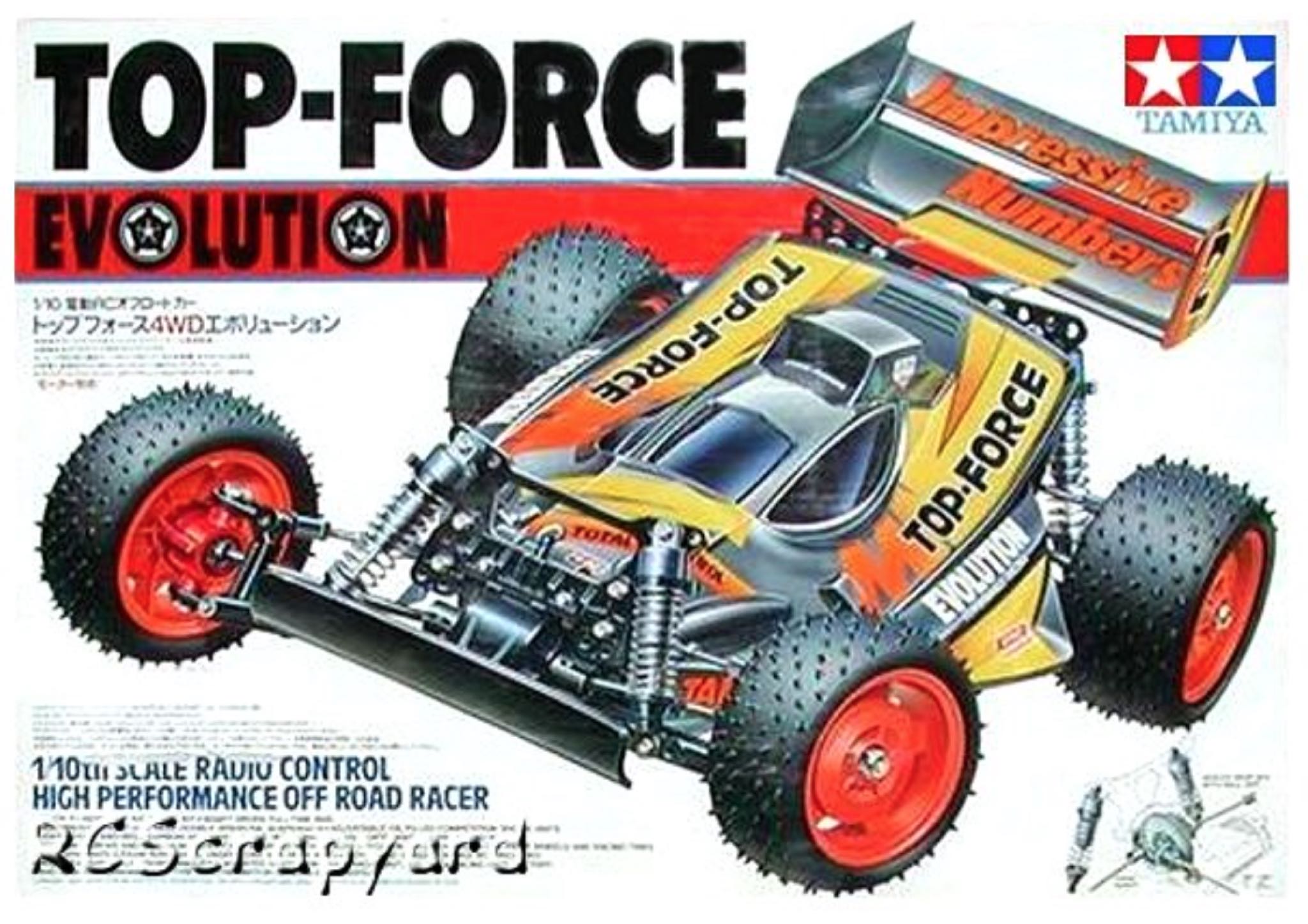 Top Force Evolution - Tamiya RC toy car collectible - Main Image 2