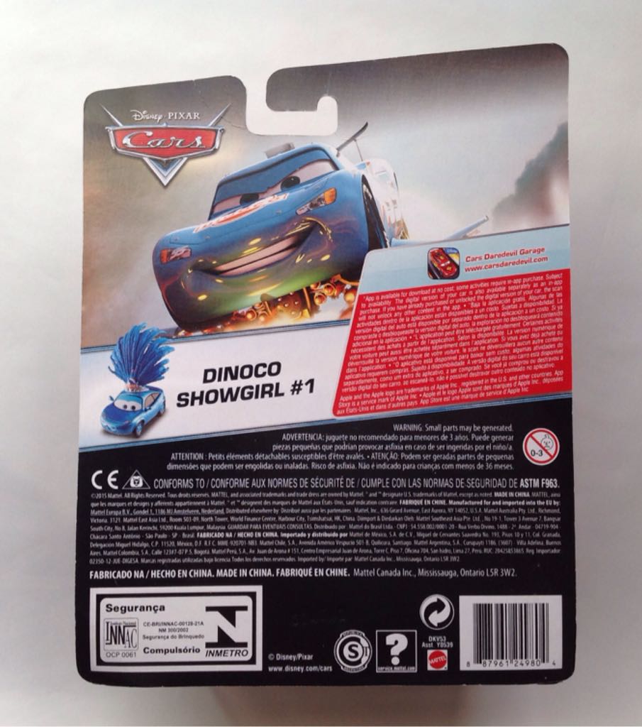Dinoco Showgirl #1 - Dinoco Daydream toy car collectible - Main Image 2