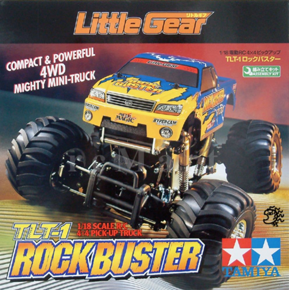 TLT-1 Rock Buster Combo - Tamiya RC toy car collectible - Main Image 2