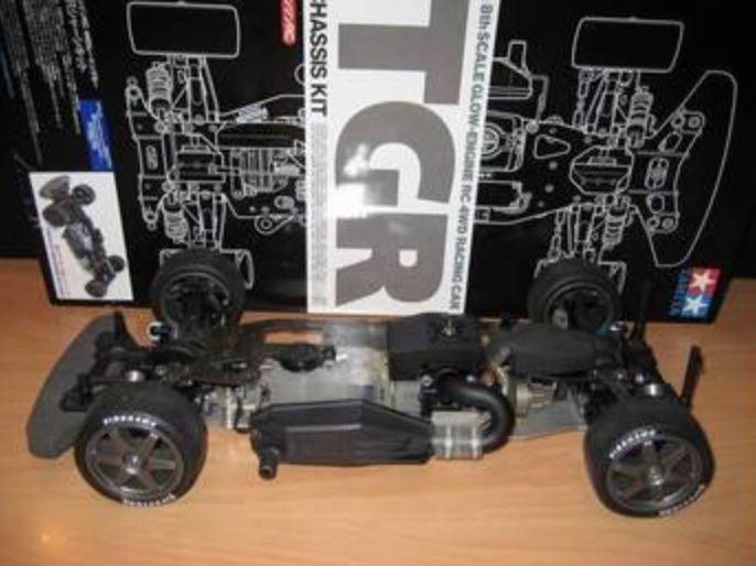 TGR 1/8 Chassis Kit - Tamiya RC toy car collectible - Main Image 2