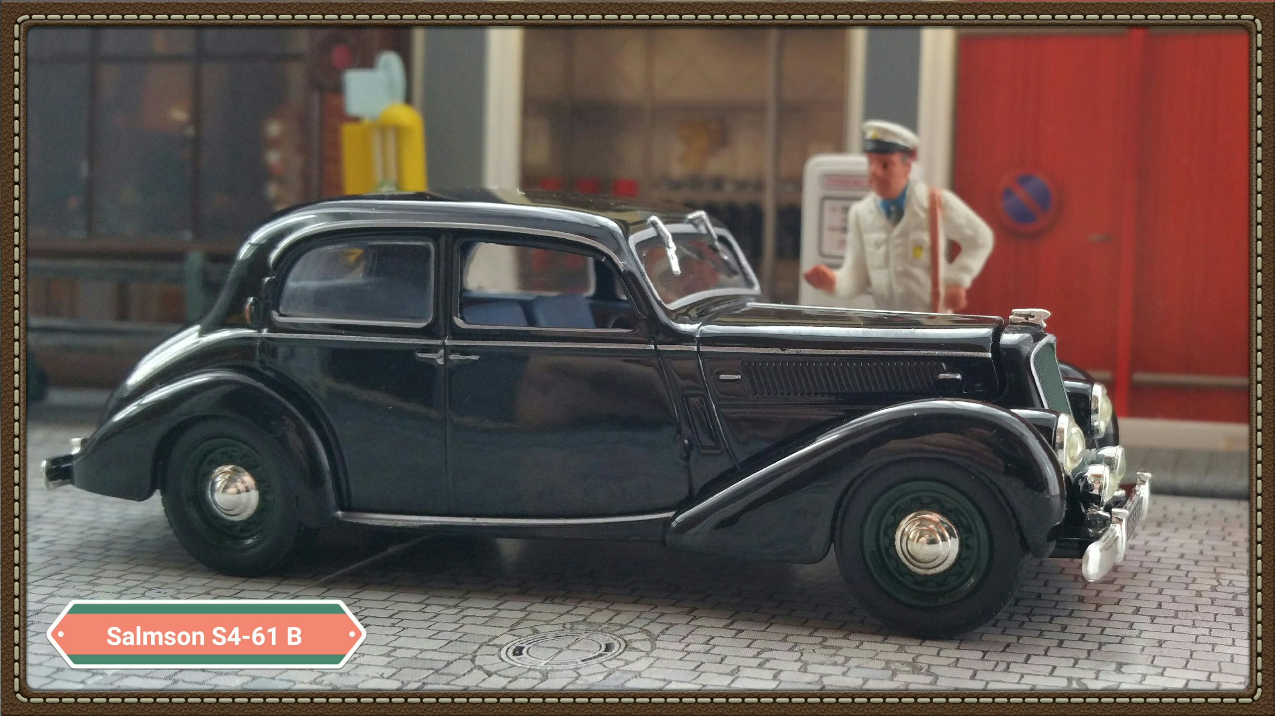 Salmson S4-61 - Voitures françaises classiques toy car collectible - Main Image 2