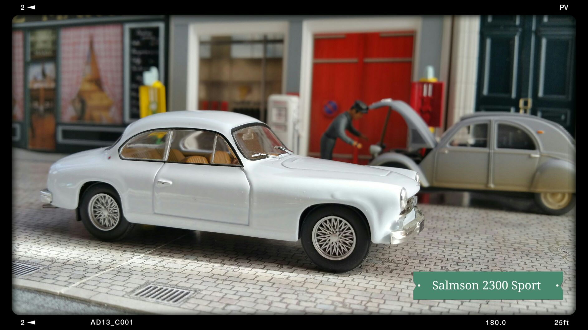 Salmson 2300 Sport - Voitures françaises classiques toy car collectible - Main Image 2