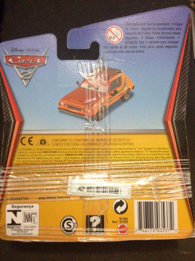 Grem - Disney Pixar Cars 2 toy car collectible - Main Image 2