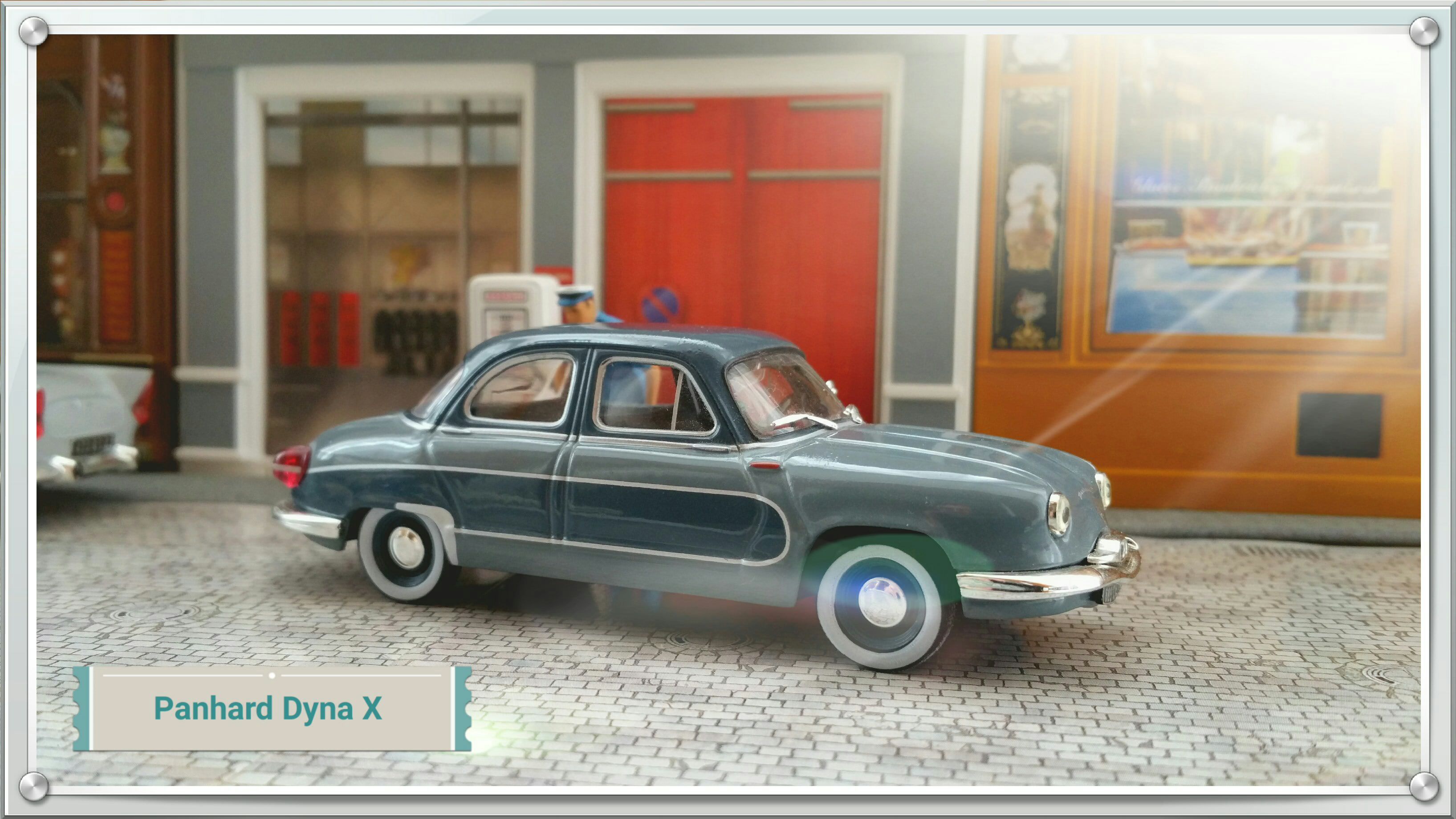 Panhard Dyna Z - Autoplus toy car collectible - Main Image 1