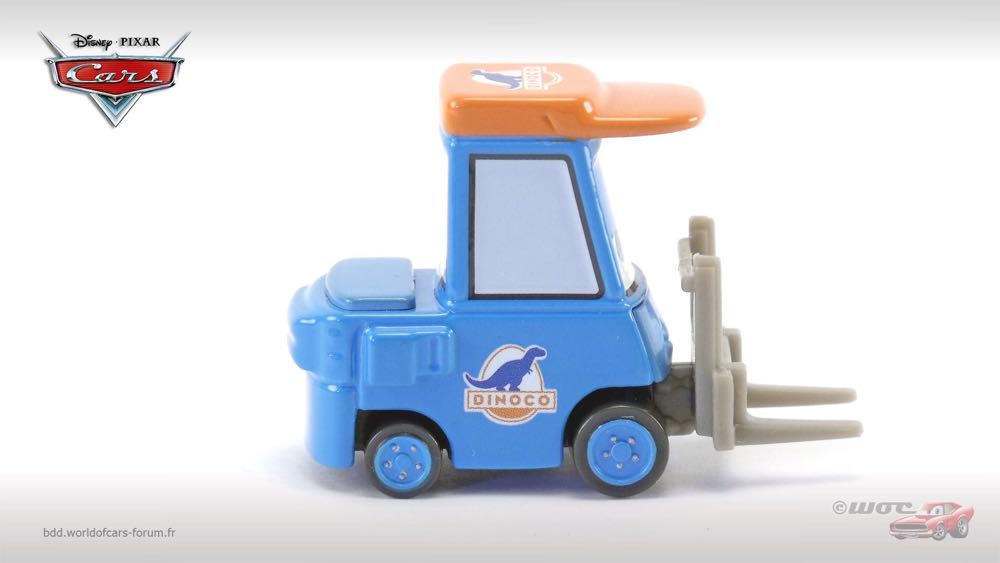 Dinoco Pitty (Thin) - (2010 - Final Lap) PACK OF 4 (64) toy car collectible - Main Image 3