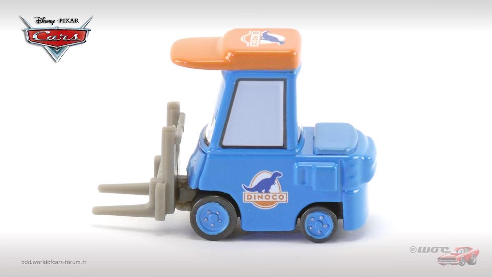 Dinoco Pitty (Thin) - (2010 - Final Lap) PACK OF 4 (64) toy car collectible - Main Image 4