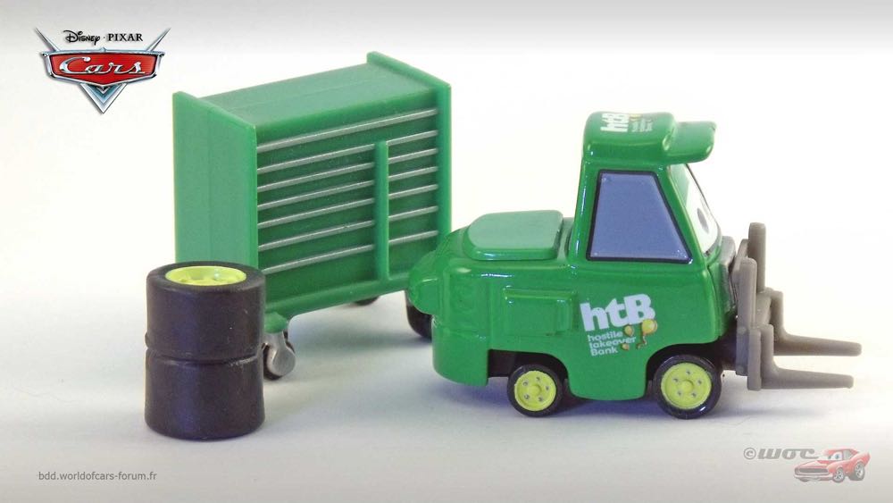 Chick Hicks Pitty (Wide) - (2010 - Final Lap) PACK OF 4 (64) toy car collectible - Main Image 3