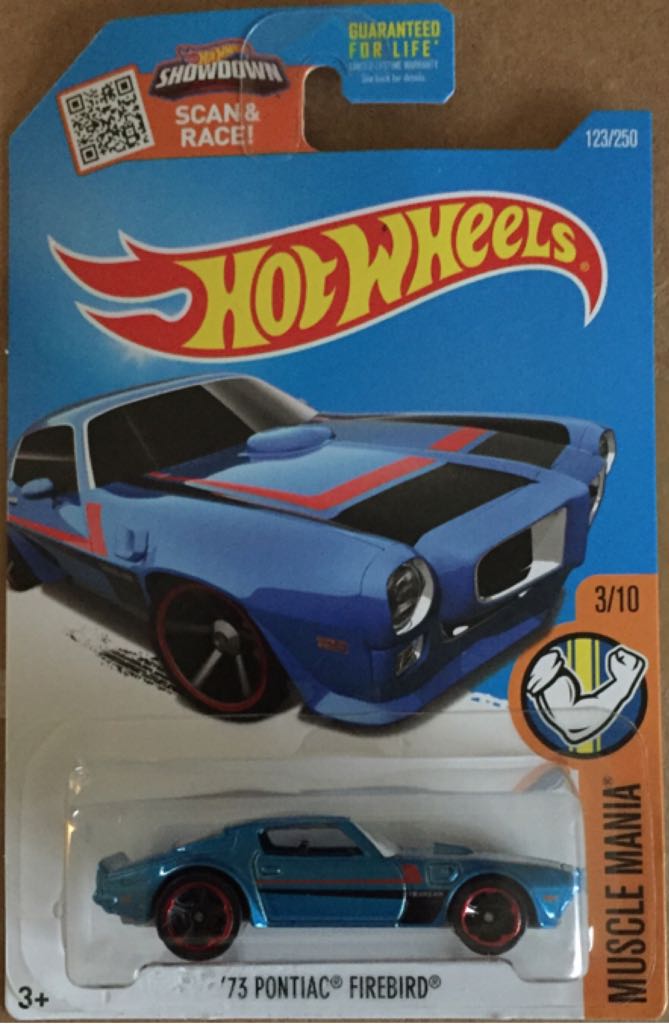 ’73 Pontiac Firebird - HW Muscle Mania toy car collectible - Main Image 1