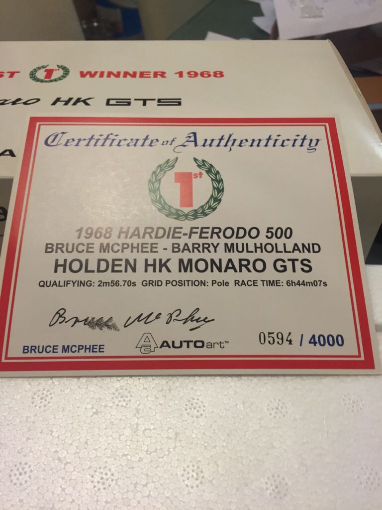 Bathurst Winner 1968 - Bathurst Winner toy car collectible - Main Image 2