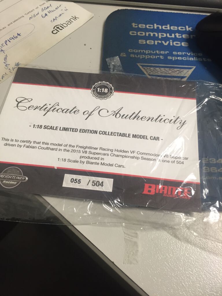 Biante - V8 Supercars toy car collectible - Main Image 2