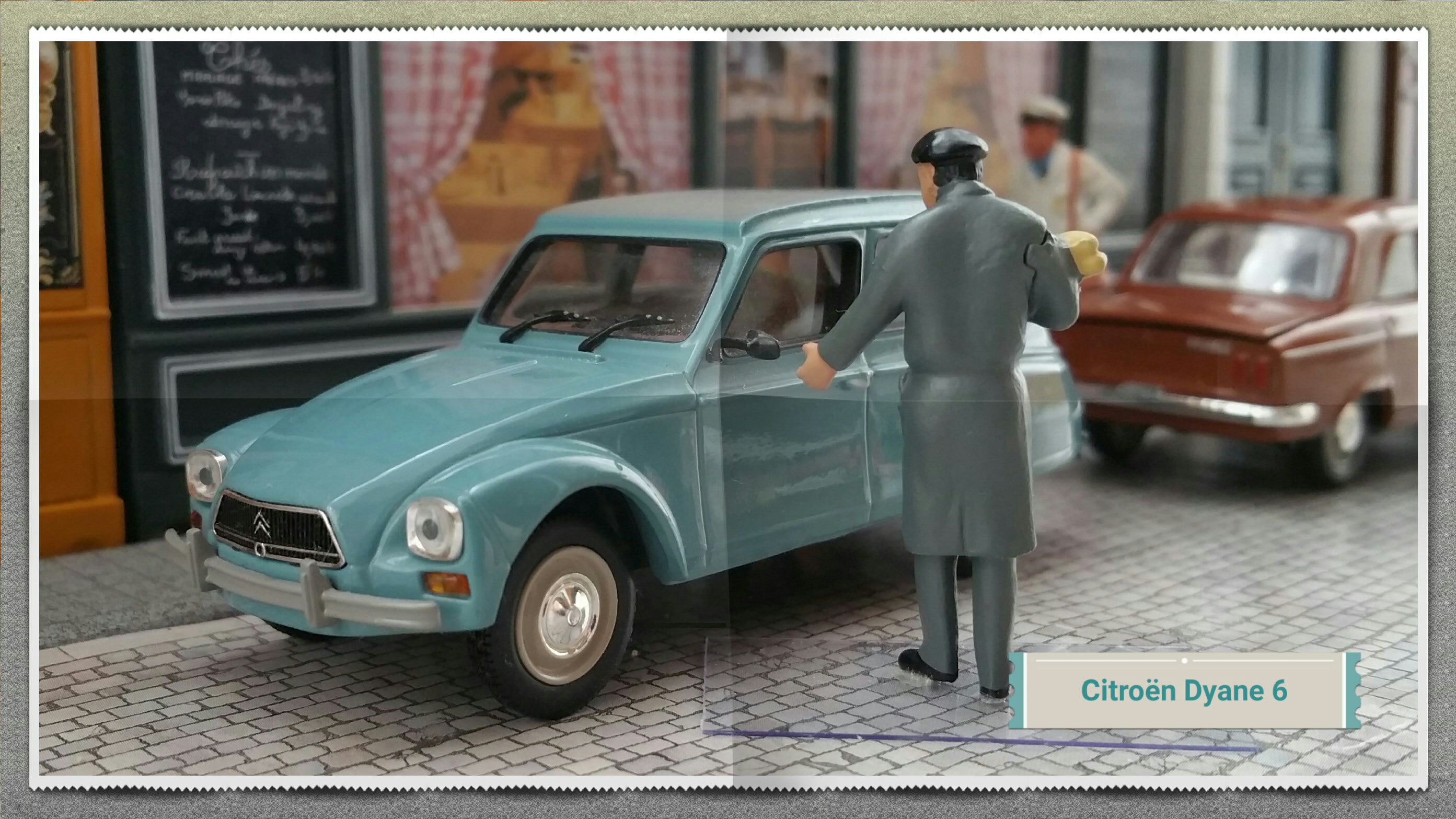 Citroën Dyane 6 - Voitures françaises d’autrefois toy car collectible - Main Image 2