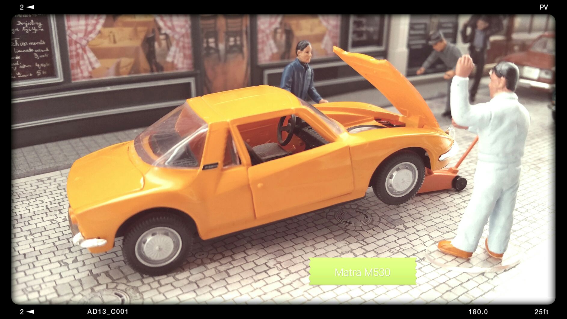 Matra M530 - Voitures françaises d’autrefois toy car collectible - Main Image 2