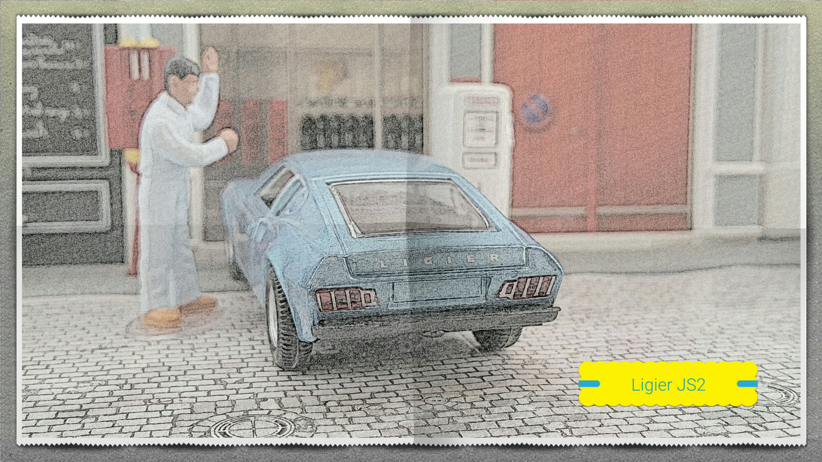 Ligier JS2 - Voitures françaises d’autrefois toy car collectible - Main Image 2