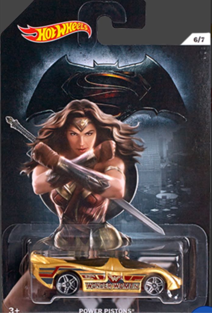 Power Pistons - Batman v Superman toy car collectible - Main Image 1