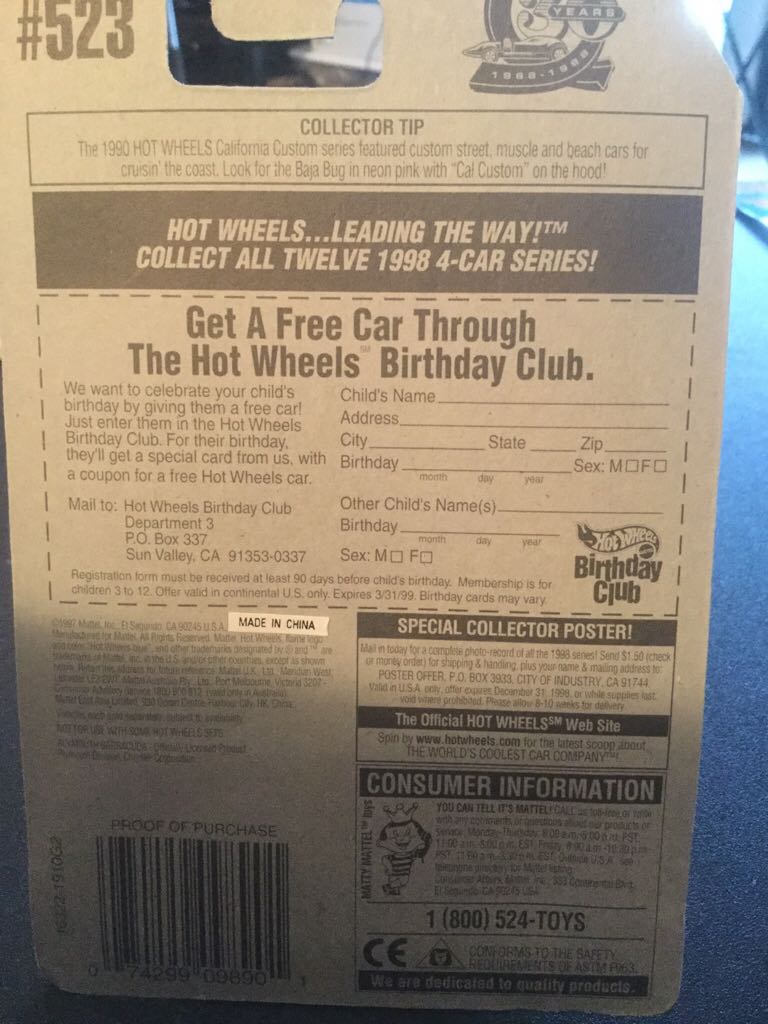 1970 Plymouth Barracuda - 1998 Mainline Cars toy car collectible - Main Image 2