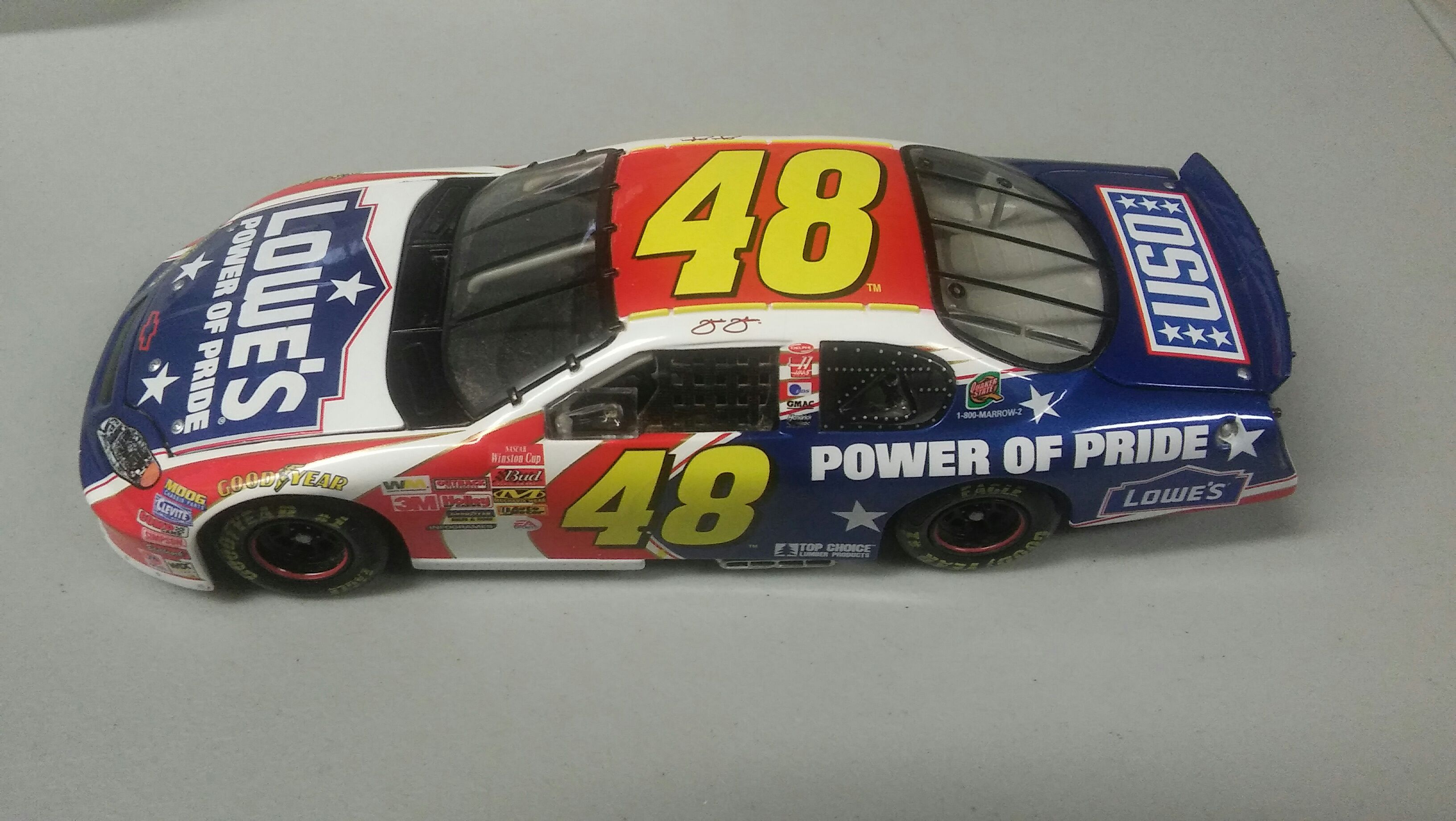 Jimmie Johnson Lowes / Power Of Pride - Power Of Pride toy car collectible - Main Image 2