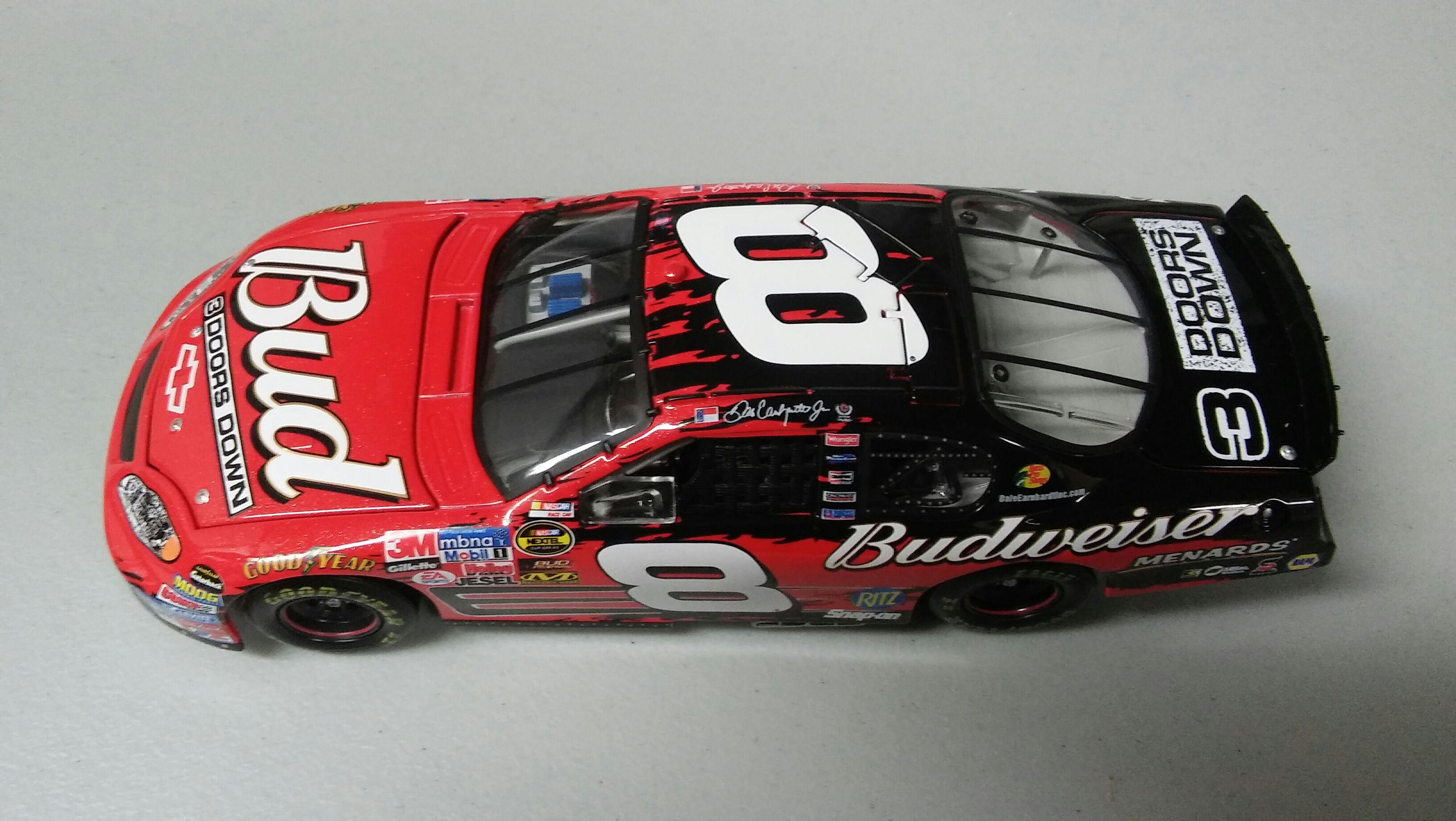Dale Earnhardt Jr Budweiser/ Chevy Rock & Roll - True Music / 3 Doors Down toy car collectible - Main Image 2