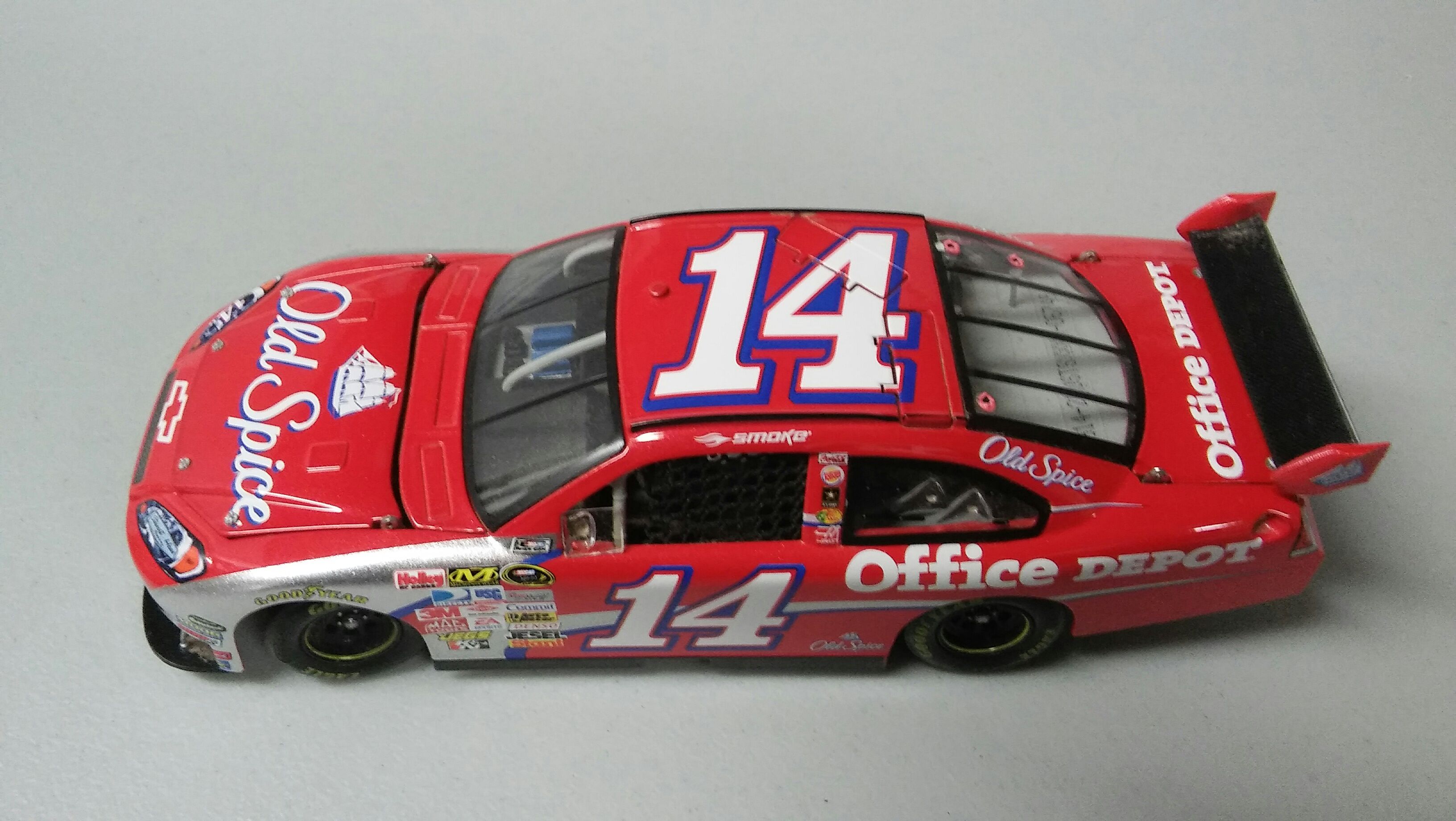 Tony Stewart #14 Old Spice  toy car collectible - Main Image 2