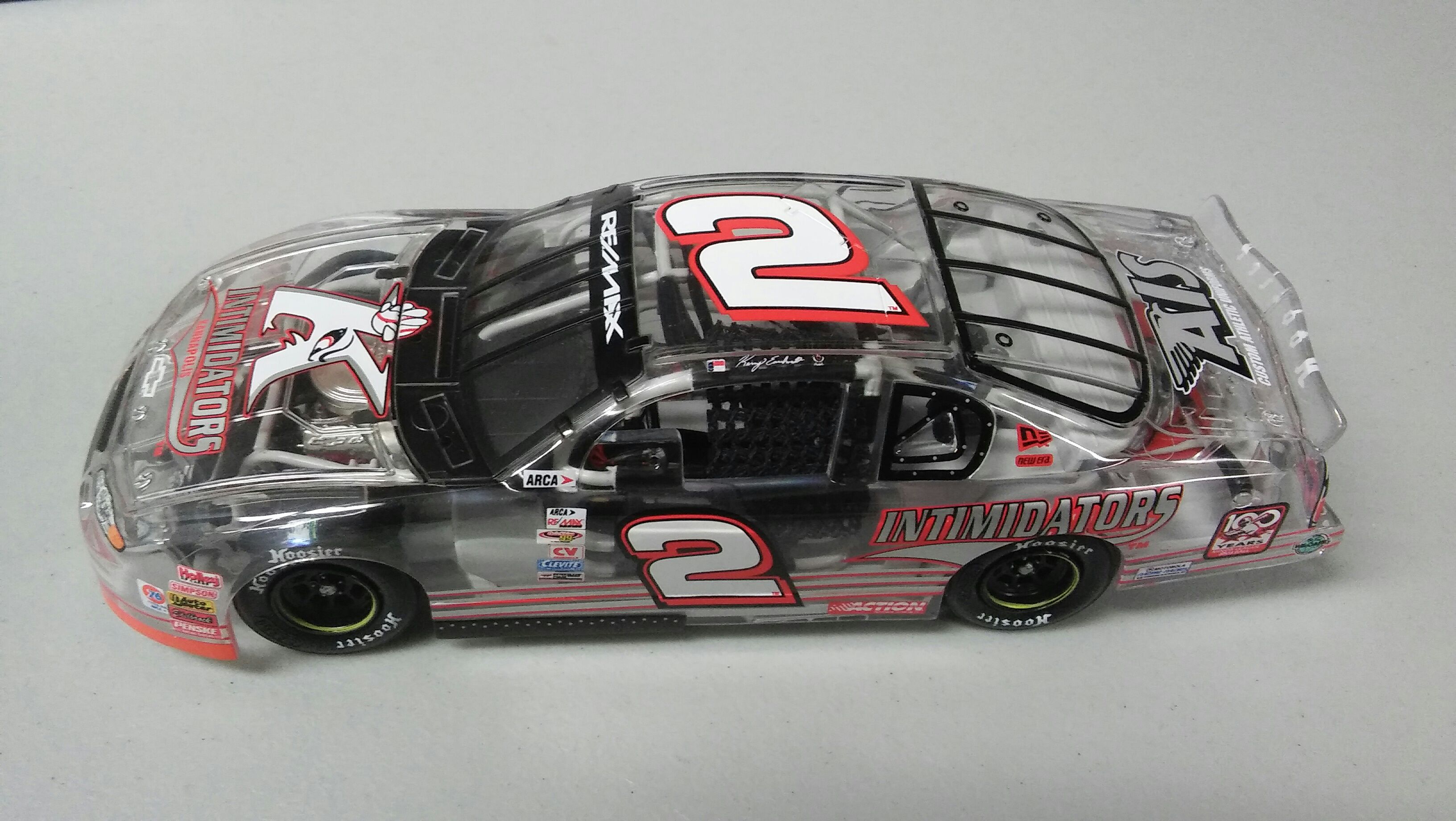 Kerry Earnhardt #2 Kannapolis Intimidators - Clear Stock Car toy car collectible - Main Image 2