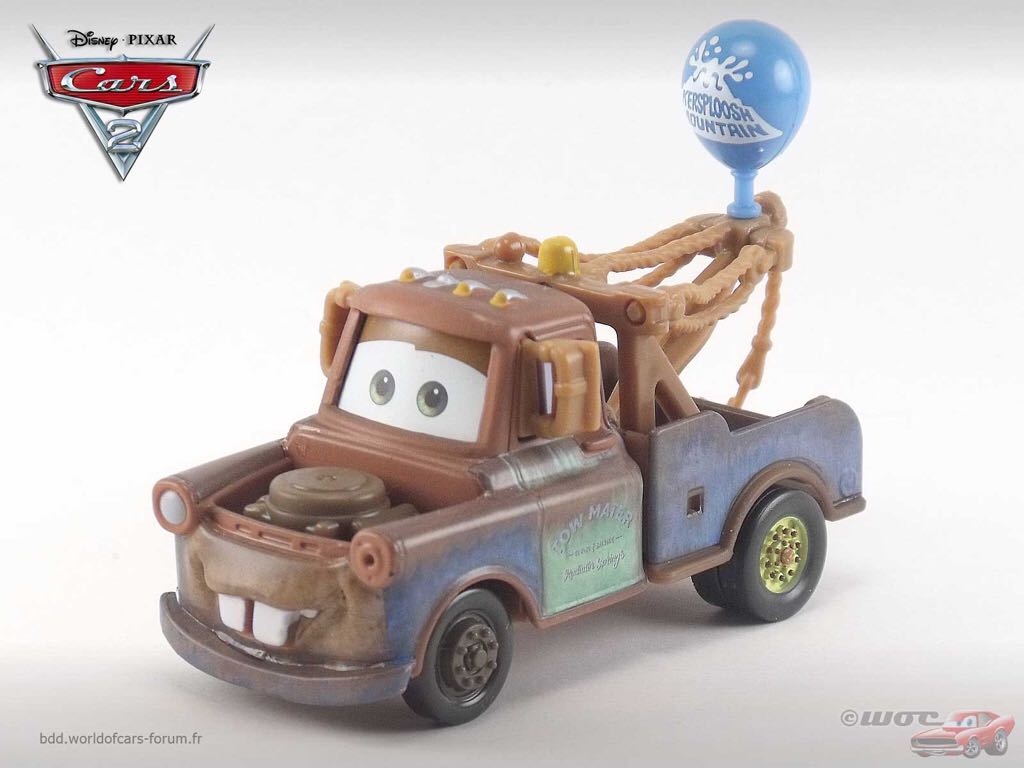 Mater with Balloon - (2016 - Cars 2016) 95 RETURNS (7) toy car collectible - Main Image 2