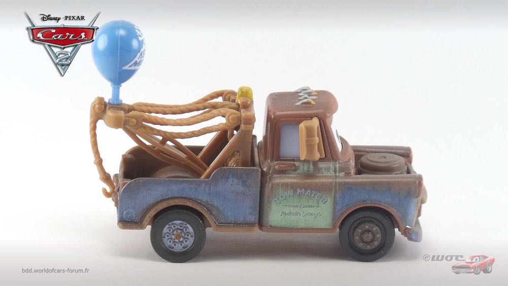 Mater with Balloon - (2016 - Cars 2016) 95 RETURNS (7) toy car collectible - Main Image 3