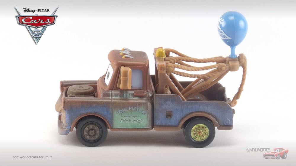 Mater with Balloon - (2016 - Cars 2016) 95 RETURNS (7) toy car collectible - Main Image 4