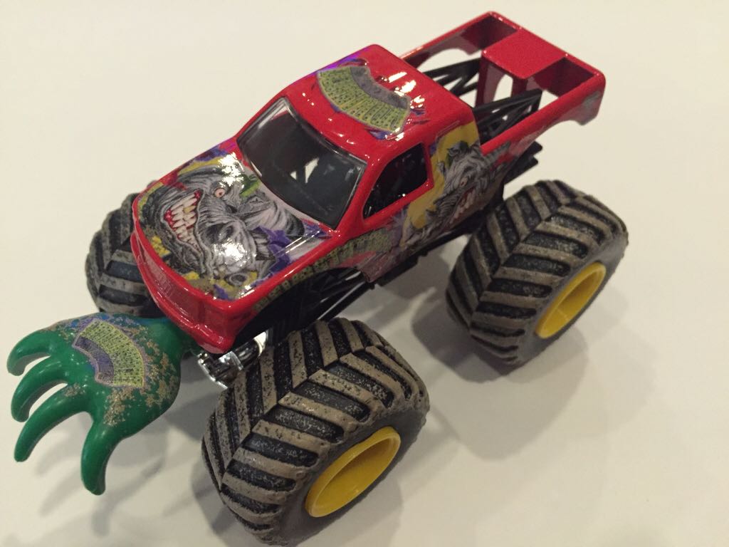 Carro Modificado Bdc90 Azul Haciendo Caballito