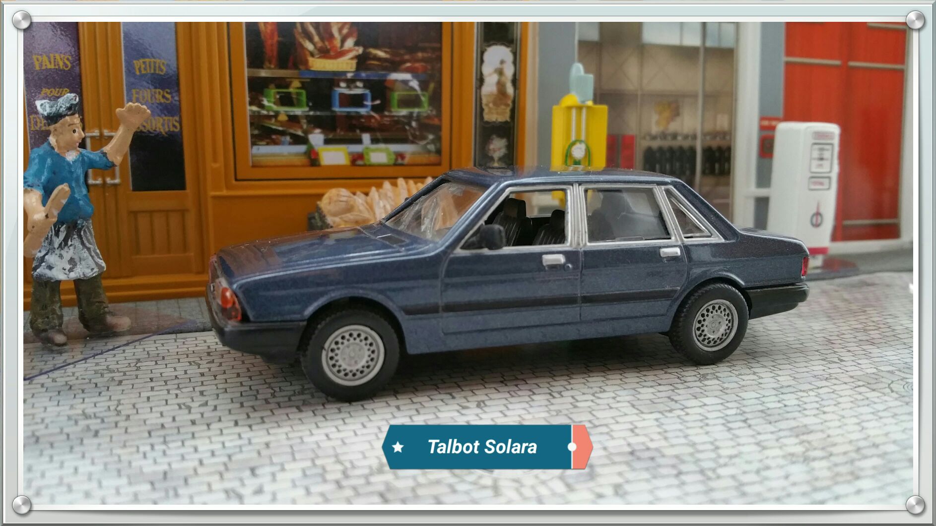 Talbot Solara - Voitures françaises d’autrefois toy car collectible - Main Image 2