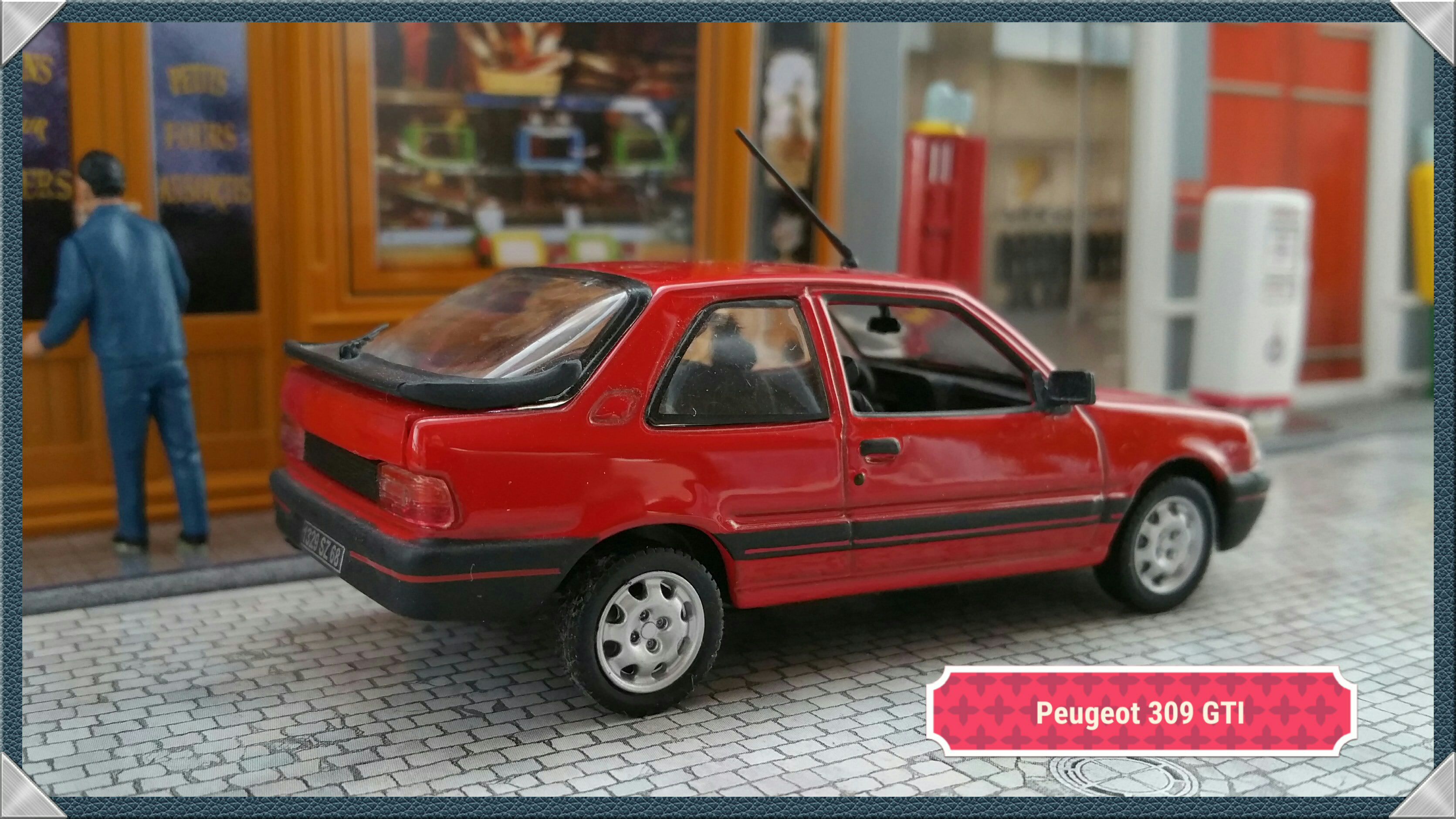 Peugeot 309 GTI - Collection Peugeot toy car collectible - Main Image 1