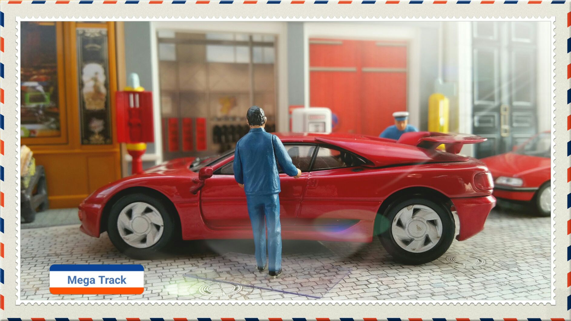 Mega Track - Voitures françaises d’autrefois toy car collectible - Main Image 2