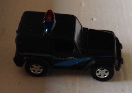 Jeep Wrangler Patrulla 2012 - Greenlight toy car collectible - Main Image 2