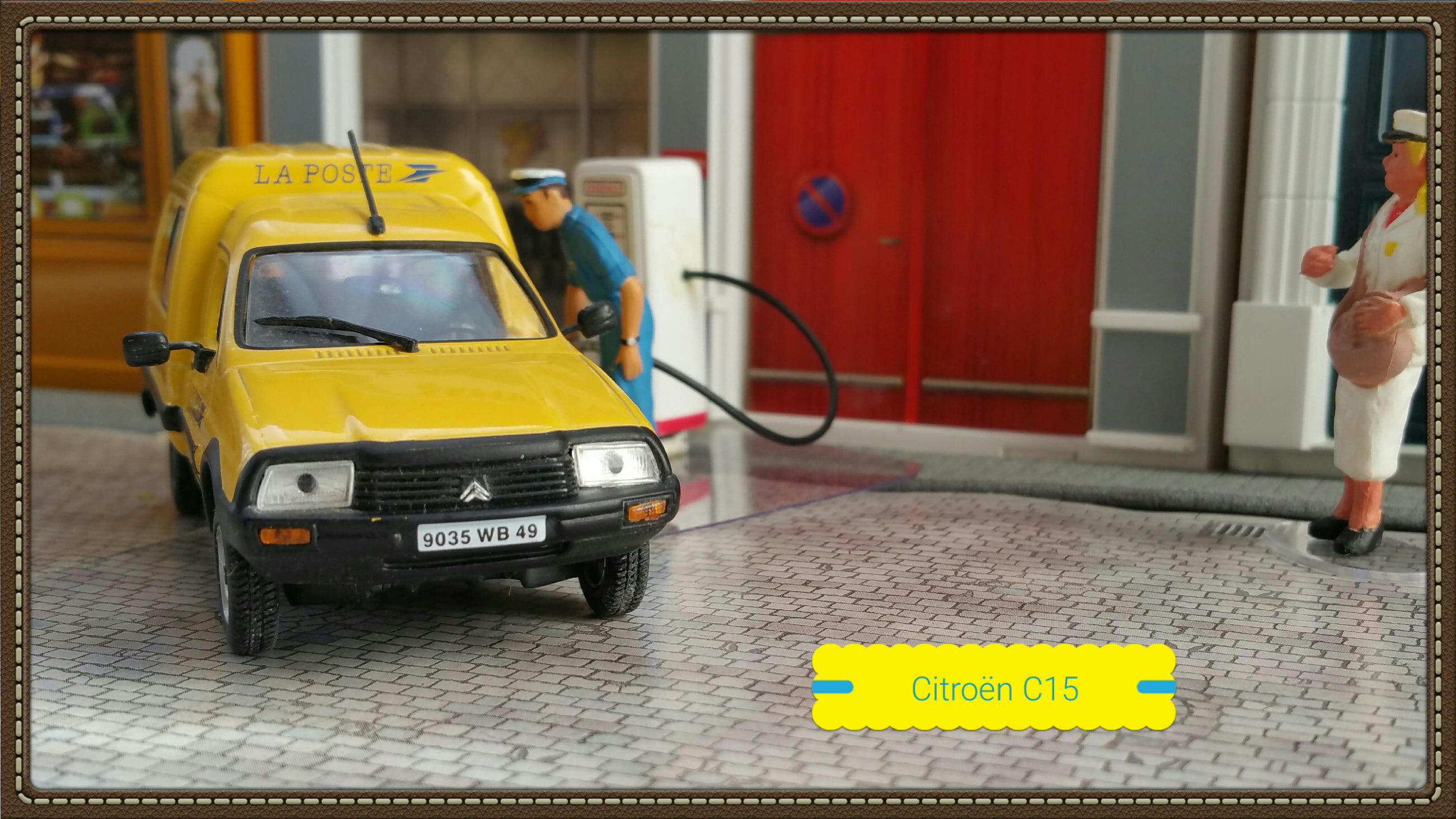 Citroën C15 - Véhicules Postaux toy car collectible - Main Image 2