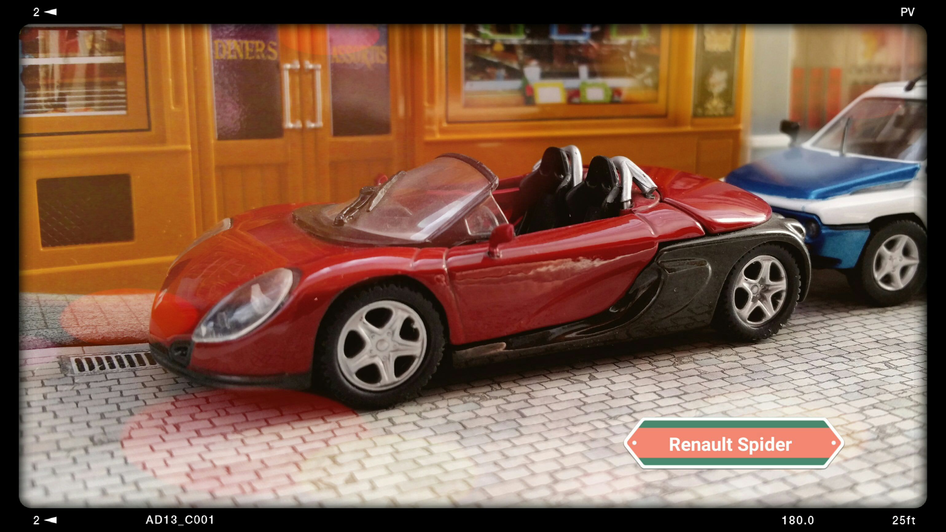 Renault Spider - Voitures françaises d’autrefois toy car collectible - Main Image 2