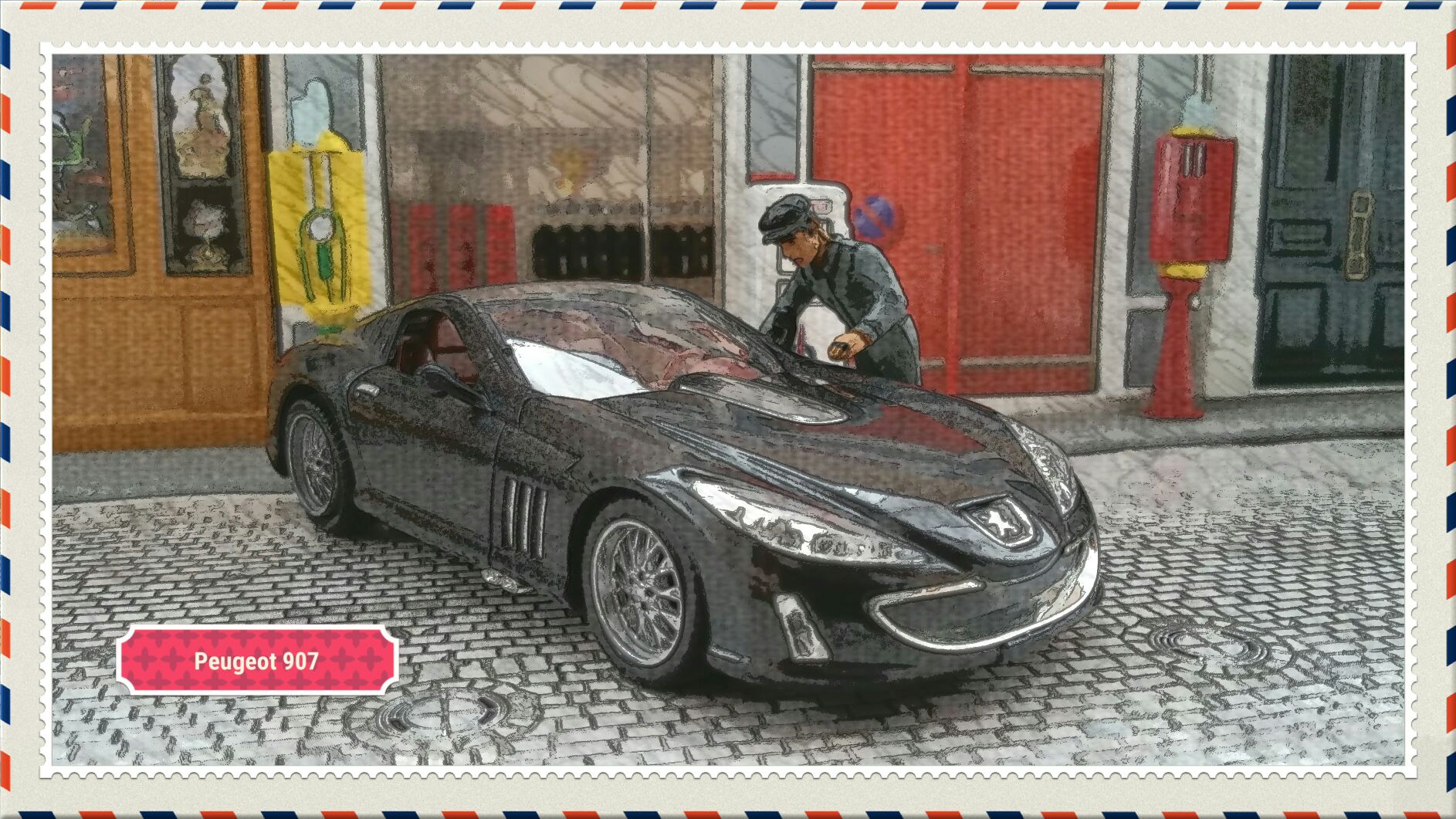 Peugeot 907 - Concept Car, La Collection toy car collectible - Main Image 2