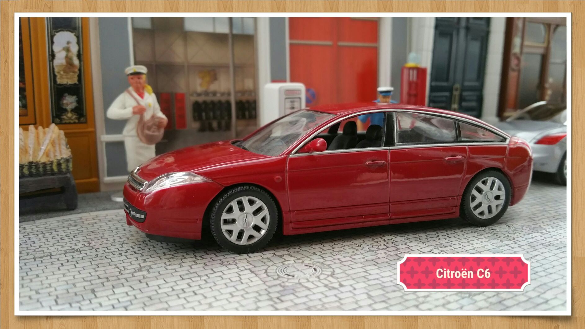 Citroën C6 - Voitures françaises d’autrefois toy car collectible - Main Image 1